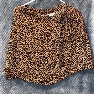 Areopostale leopard skirt